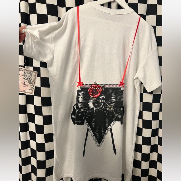 NWT Vintage Sensual Teeze Night Gown Lingerie Shirt - Picture 11 of 14